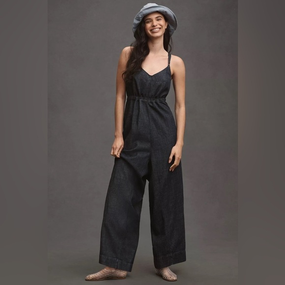 Anthropologie Pants - NWT! Anthropologie Pilcro Sleeveless Wide-Leg Jumpsuit - Multiple 🐢🐚